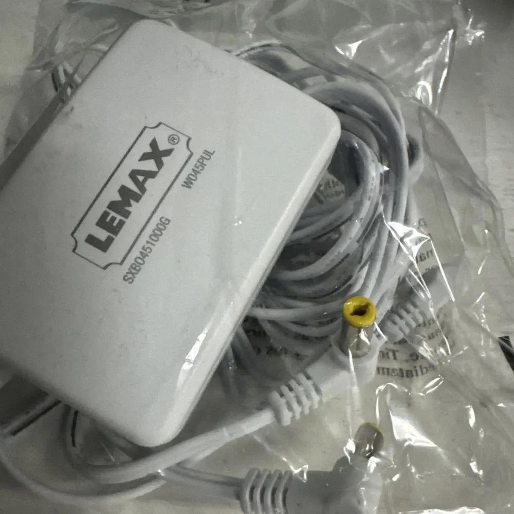 Lemax Switching Mode AC/DC Power Adapter 4.5v W/3 Output Jacks‎ Working